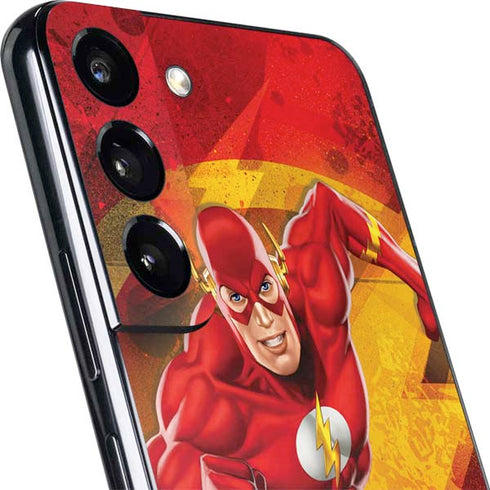DC Comics The Flash Action Pose Galaxy S22 Plus Skin